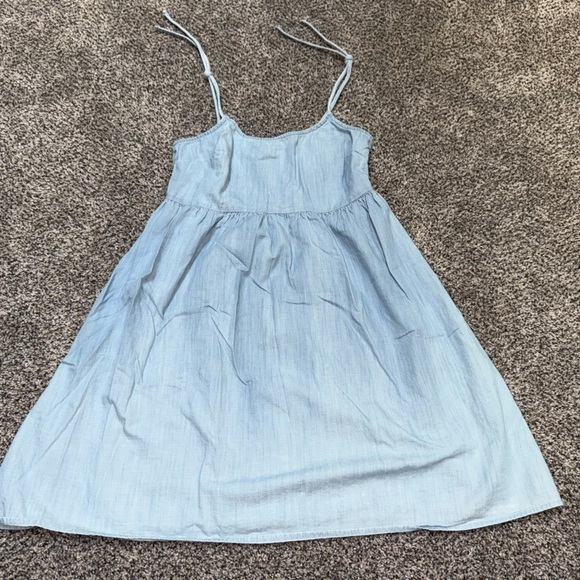 SO brand “Jean” dress with tie straps - Picture 1 of 3